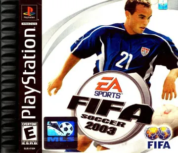 FIFA Soccer 2003 (US) box cover front
